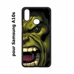 Coque noire pour Samsung Galaxy A10s Monstre Vert Hulk Hurlant