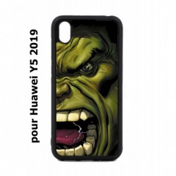 Coque noire pour Huawei Y5 2019 Monstre Vert Hulk Hurlant
