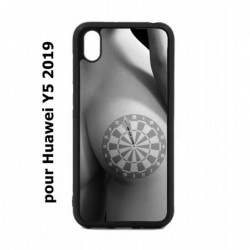 Coque noire pour Huawei Y5 2019 coque sexy Cible Fléchettes - coque érotique