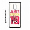 Coque noire pour OnePlus 7 star Basket James Harden 13 Rockets de Houston