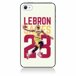 Coque noire pour IPHONE 5/5S et IPHONE SE.2016 star Basket Lebron James Cavaliers de Cleveland 23