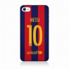 Coque noire pour IPHONE 5/5S et IPHONE SE.2016 maillot 10 Lionel Messi FC Barcelone Foot