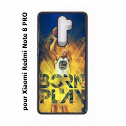 Coque noire pour Xiaomi Redmi Note 8 PRO Stephen Curry NBA Golden State Born to Play