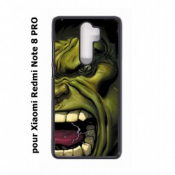 Coque noire pour Xiaomi Redmi Note 8 PRO Monstre Vert Hulk Hurlant