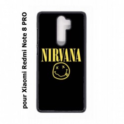 Coque noire pour Xiaomi Redmi Note 8 PRO Nirvana Musique