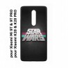 Coque noire pour Xiaomi Mi 9T - Mi 9T PRO - Redmi K20 - K20 PRO logo Stars Wars fond gris - légende Star Wars
