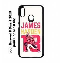 Coque noire pour Honor 10 Lite star Basket James Harden 13 Rockets de Houston