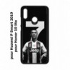 Coque noire pour Honor 10 Lite Ronaldo CR7 Juventus Foot numéro 7