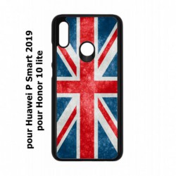 Coque noire pour Honor 10 Lite Drapeau Royaume uni - United Kingdom Flag