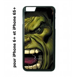 Coque noire pour IPHONE 6 PLUS/6S PLUS Monstre Vert Hulk Hurlant