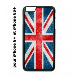 Coque noire pour IPHONE 6 PLUS/6S PLUS Drapeau Royaume uni - United Kingdom Flag