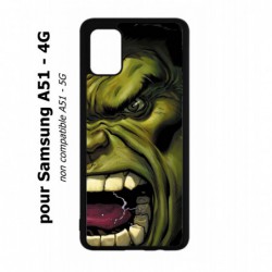 Coque noire pour Samsung Galaxy A51 - 4G Monstre Vert Hulk Hurlant