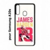 Coque noire pour Samsung Galaxy A20s star Basket James Harden 13 Rockets de Houston