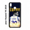Coque noire pour Huawei Y9 2019 Stephen Curry Golden State Warriors Basket 30