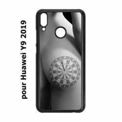 Coque noire pour Huawei Y9 2019 coque sexy Cible Fléchettes - coque érotique