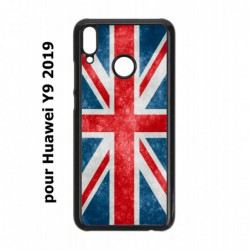 Coque noire pour Huawei Y9 2019 Drapeau Royaume uni - United Kingdom Flag