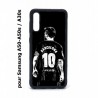 Coque noire pour Samsung Galaxy A50 A50S et A30S Lionel Messi FC Barcelone Foot