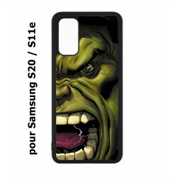 Coque noire pour Samsung Galaxy S20 / S11E Monstre Vert Hulk Hurlant
