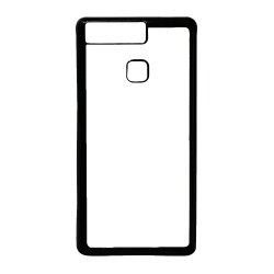 Coque pour Huawei P9 Ice Skull - Crâne Glace - Cône Crâne - skull art - contour noir (Huawei P9)