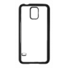 Coque pour Samsung S5 coque thème musique grunge - Let's Play Music - contour noir (Samsung S5)