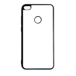 Coque pour Huawei P8 Lite 2017 motif géométrique pattern noir et blanc - ronds noirs - contour noir (Huawei P8 Lite 2017)