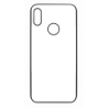 Coque pour Huawei Y6 2019 / Y6 Prime 2019 motif géométrique pattern noir et blanc - ronds noirs - contour noir