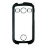 Coque pour Samsung XCover 2 S7110 motif géométrique pattern noir et blanc - ronds noirs - contour noir