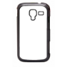 Coque pour Samsung Ace 2 i8160 motif géométrique pattern noir et blanc - ronds noirs - contour noir (Samsung Ace 2 i8160)