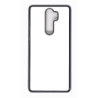 Coque pour Xiaomi Redmi Note 8 PRO motif géométrique pattern noir et blanc - ronds noirs - contour noir
