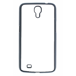 Coque pour Samsung MEGA i9200 motif géométrique pattern noir et blanc - ronds blancs - contour noir (Samsung MEGA i9200)