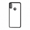 Coque pour Xiaomi Redmi Note 7 motif géométrique pattern noir et blanc - ronds blancs - contour noir (Xiaomi Redmi Note 7)