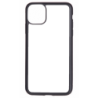 Coque pour Iphone 11 PRO MAX motif géométrique pattern noir et blanc - ronds noirs sur fond blanc - contour noir