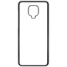 Coque pour Xiaomi Redmi Note 9S Peace and Love LGBT - couleur arc en ciel - contour noir (Xiaomi Redmi Note 9S)