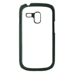 Coque pour Samsung S3 mini PANDA BOO© Français béret baguette - coque humour - contour noir (Samsung S3 mini)