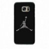 Coque noire pour Samsung i8160 Michael Jordan 23 shoot Chicago Bulls Basket