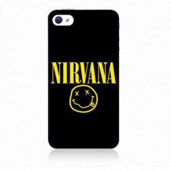 Coque noire pour IPOD TOUCH 6 Nirvana Musique