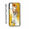 Coque noire pour Huawei P Smart 2020 Stephen Curry Golden State Warriors Shoot Basket