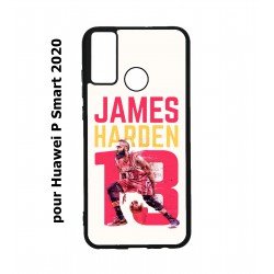 Coque noire pour Huawei P Smart 2020 star Basket James Harden 13 Rockets de Houston