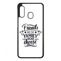 Coque noire pour Samsung Galaxy Note 20 Friends are the family you choose - citation amis famille
