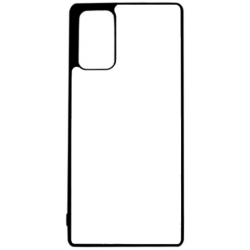 Coque pour Samsung Galaxy Note 20 motif géométrique pattern noir et blanc - ronds blancs - contour noir