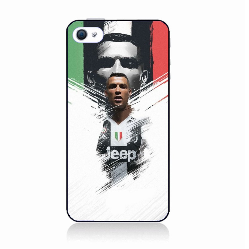 Coque noire pour IPHONE 4/4S Ronaldo CR7 Juventus Foot
