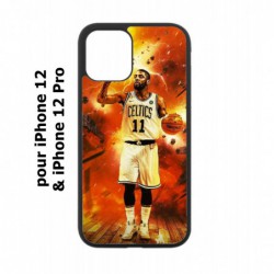 Coque noire pour Iphone 12 et 12 PRO star Basket Kyrie Irving 11 Nets de Brooklyn