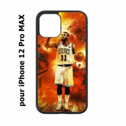 Coque noire pour Iphone 12 PRO MAX star Basket Kyrie Irving 11 Nets de Brooklyn