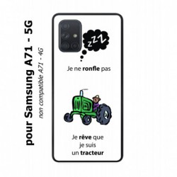 Coque noire pour Samsung Galaxy A71 - 5G humour