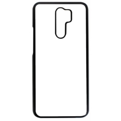 Coque pour Xiaomi Redmi 9 blanche Colombe de la Paix - coque noire TPU souple (Redmi 9)