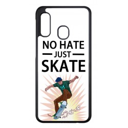 Coque noire pour Samsung Galaxy A530/A8 2018 Skateboard