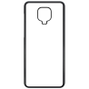 Coque pour Xiaomi Redmi Note 9 Pro PANDA BOO© 3D - lunettes - coque humour - coque noire TPU souple (Redmi Note 9 Pro)