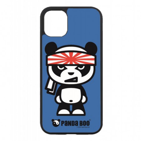 Coque noire pour Iphone 11 PANDA BOO© Banzaï Samouraï japonais - coque humour