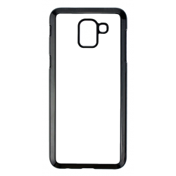 Coque pour Samsung Galaxy J6 2018 PANDA BOO© Moto Biker - coque humour - coque noire TPU souple (Galaxy J6 2018)