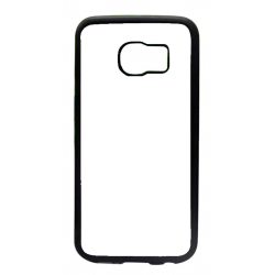 Coque pour Samsung Galaxy S6 Edge PANDA BOO© Moto Biker - coque humour - coque noire TPU souple (Galaxy S6 Edge)